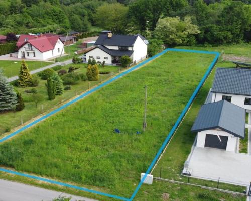 Działka budowlana 2000 m2 w Bronowicach gm. Puławy