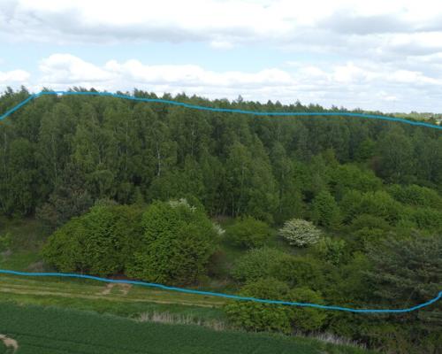 Działka 2,15 ha z potencjałem koło Nałęczowa.