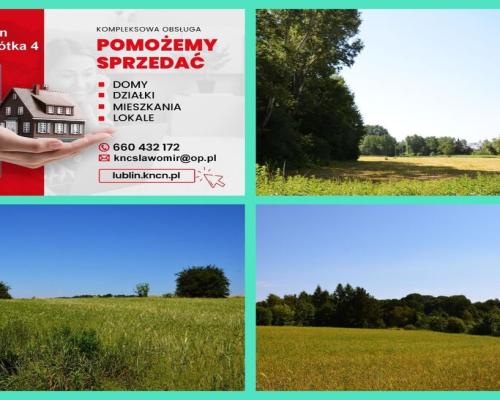 Działka rolno-budow. z szybkim dojazdem do Lublina