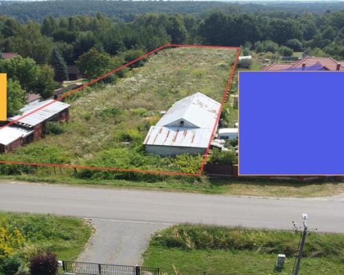 Działka z MPZP 0,54 ha w Bronowicach gm. Puławy..