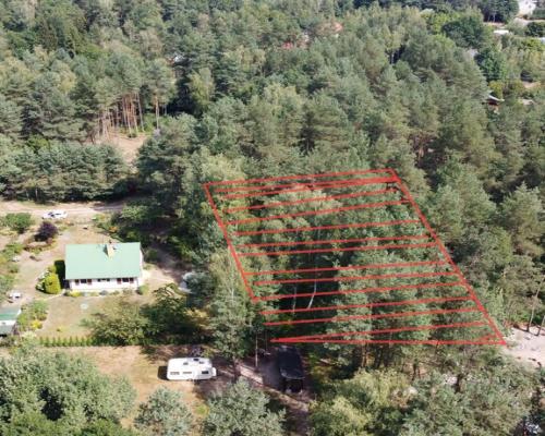 Działka letniskowa 800 m2 w Woli Chodkowskiej.