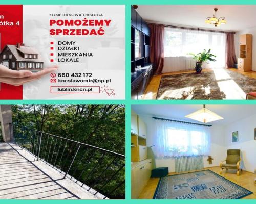 Mieszkanie 3 pokoje z pięknym balkonem, d. zieleni