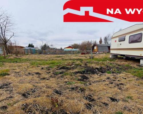ROD ul.Wapienna-300m² działki+przyczepa kempingowa