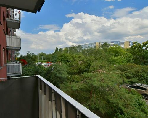 SUPER 2 niezależne pokoje I osobna kuchnia, balkon
