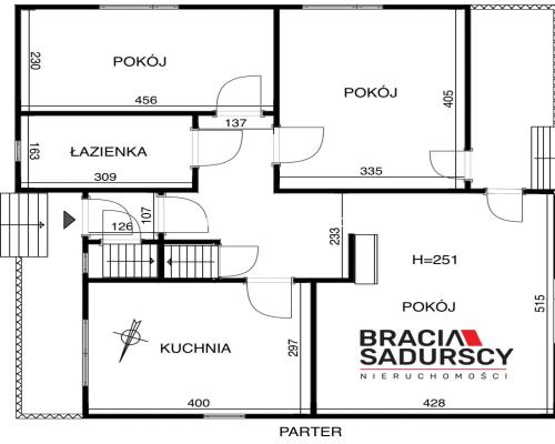Dom z potencjałem / 10 ar / Wieliczka - Ochota