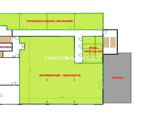 Kokotów, do wynajęcia lokal biurowo-ekspozycyjno-magazynowy - 326 m&sup2;  

 Oferujemy do wynajęcia przestronny lokal o powier