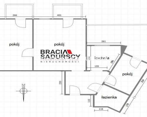 RUCZAJ  ZABORZE  - OBOZOWA    
 
 Polecamy interesujące mieszkanie o powierzchni 57,4 m2 składające się z :  
 
- trzech pokoi