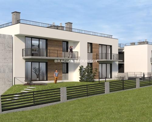 3 pok 63m2 balkon+taras Biezanów 11.400/m2
