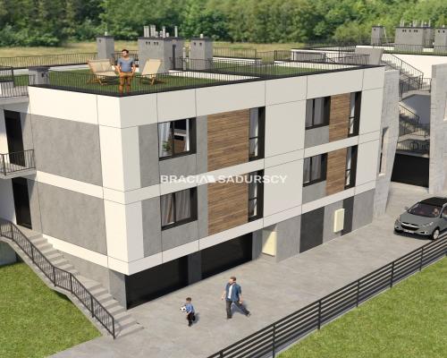 3 pok 63m2 balkon+taras Biezanów 11.400/m2