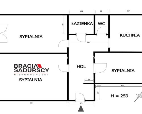Os. Teatralne 3 pok mieszkanie 65m Wysoki Parter