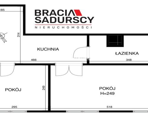 2 pokojowe, 36m2, Imbramowska