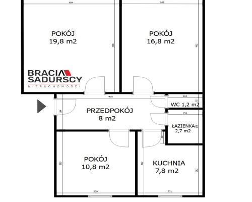 67m2, os. Zielone, Nowa Huta