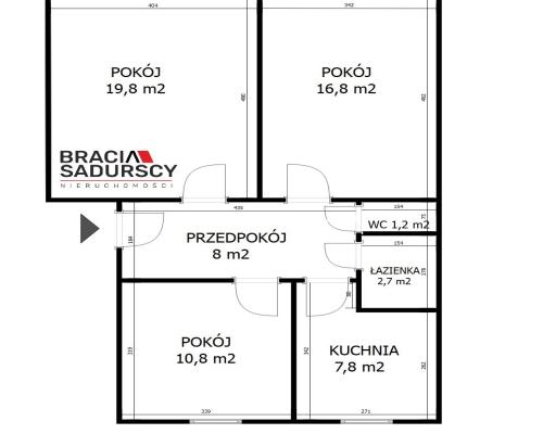 67m2, os. Zielone, Nowa Huta