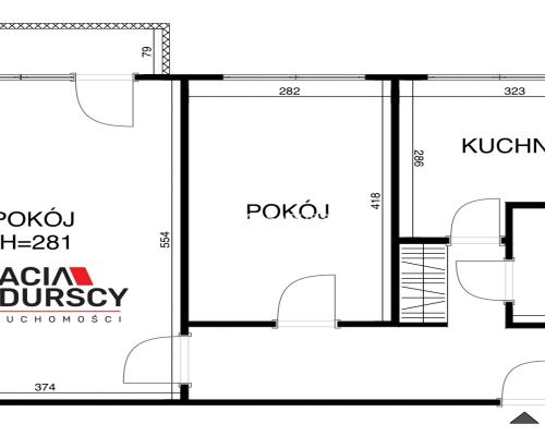 Krak&oacute;w, Krowodrza ul. Kr&oacute;lewska 2-pokojowe mieszkanie o powierzchni 51,83 m2. Na sprzedaż mieszkanie zlokalizowan