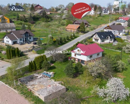 Duża  widokowa działka Łazany