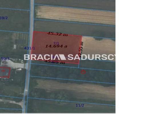 działka 1500m2, Baranówka, Kocmyrzów-Luborzyca