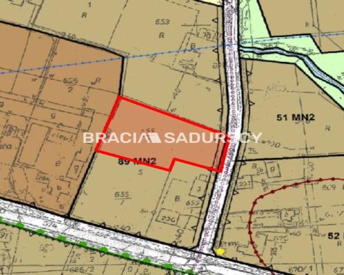 Działka budowlana inwestycyjna w Bolechowicach