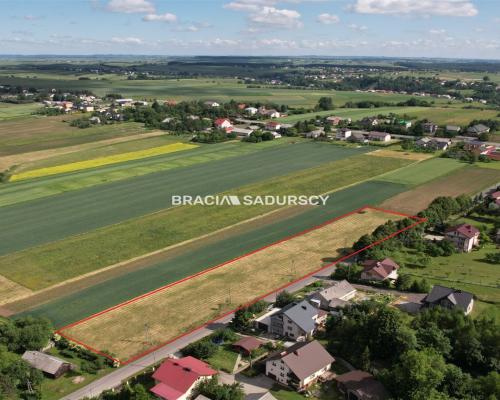 Działki budwlane o pow.  900 m2 w Jerzmanowich