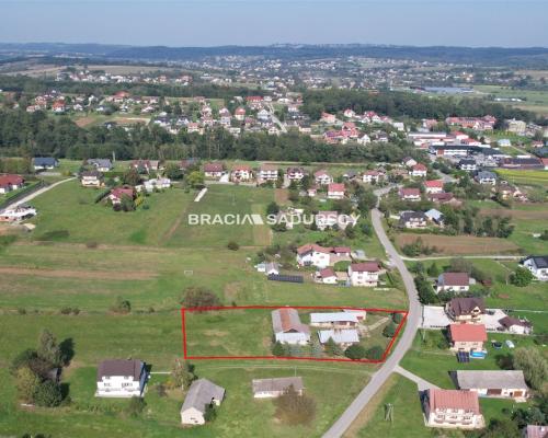 Gnojnik, Działka budowlana o pow.: 2700 m2