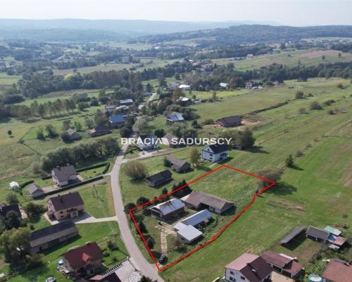 Gnojnik, Działka budowlana o pow.: 2700 m2