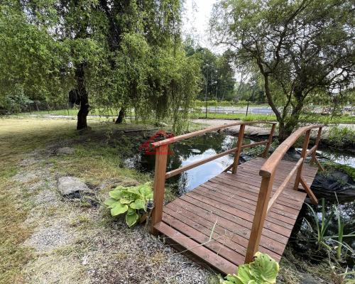 Dom w stylu góralskim Premium rzeka, oczko wodne