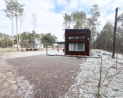 Nowczesny, domek rekreacyjny nad Zalewem Chańcza