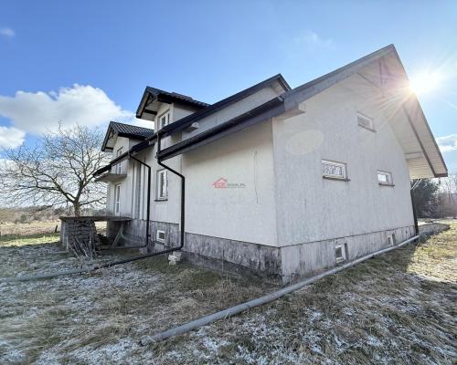 Dom wolnostojący w stanie deweloperskim (bez tynków) - Bugaj, gmina Pińczów