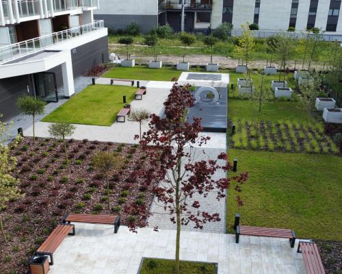 Kielce Klonowa mieszkanie z ogródkiem 61,66 m2