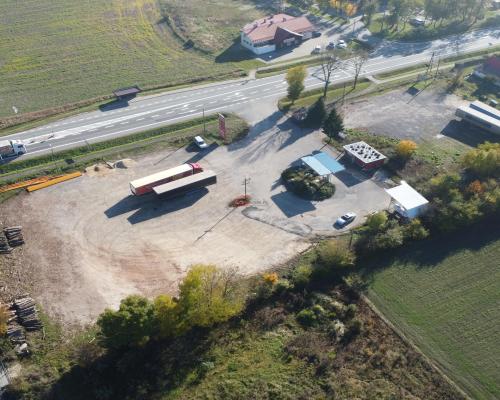 Stacja benzynowa z możliwością rozwoju Strzeżów II 7501m2