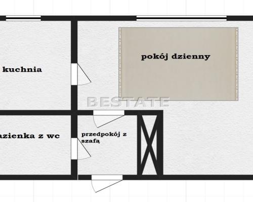 Kawalerka, gotowa do zamieszkania, pod inwestycję