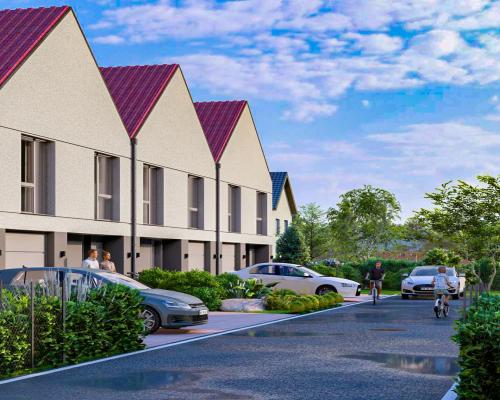 NOWOCZESNE DOMY SZEREGOWE W ŚWIDNICY / 124,33M2
