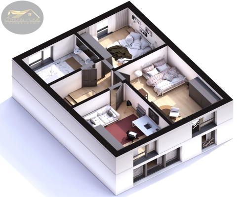 NOWOCZESNE DOMY SZEREGOWE W ŚWIDNICY / 124,33M2