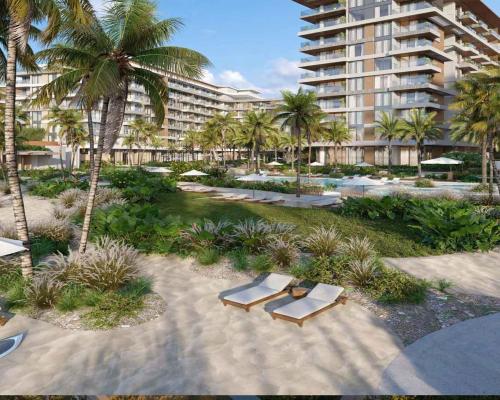 Apartamenty z prywatną plażą