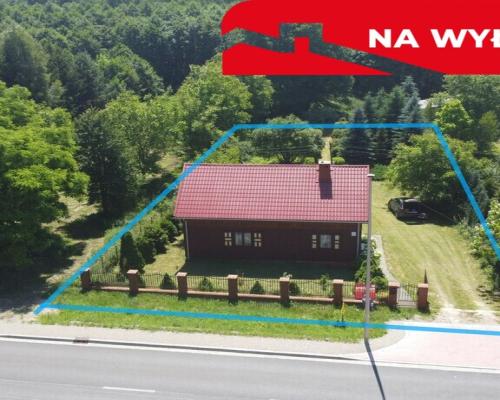 Dom na pięknej działce w Lipie Miklas gm. Lipsko.