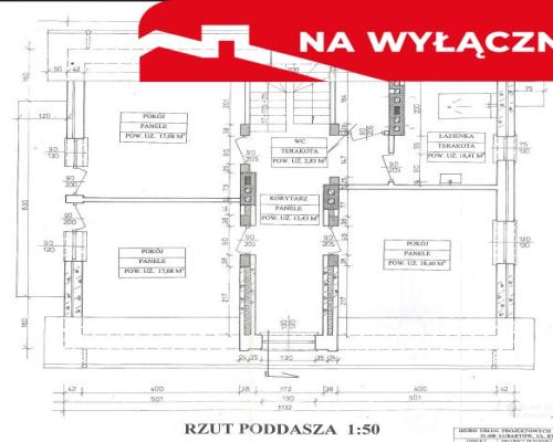 Dom stan surowym wszystkie media Lisów g. Lubartów