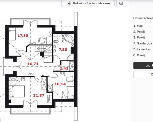 Dom w stanie surowym 157m2  Charlęż g. Spiczyn