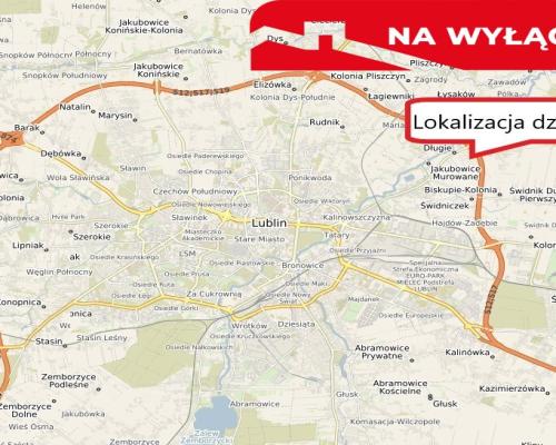 Działka 0,94ha U/MN Wólka gm. Długie pod Lublinem.