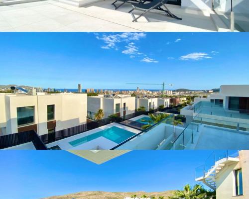 Nowoczesna Willa z Widokiem na Morze w Sierra Cortina – Finestrat Hiszpania