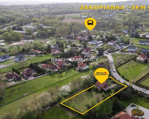 DOM NA DUŻEJ DZIAŁCE W ATRAKCYJNEJ LOKALIZACJI