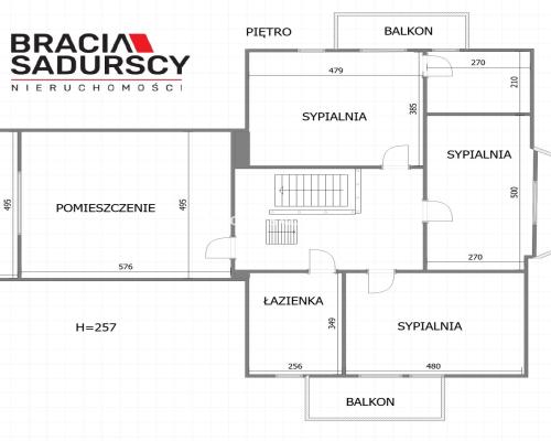 Przestronny dom z potencjałem /6-pok/13 ar/Trąbki