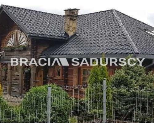Klimatyczny dom z bali drewnianych - Michałowice