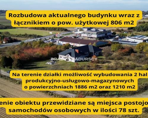 Skała z pozwoleniem na budowę 3096 m2 hali