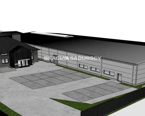 Skała z pozwoleniem na budowę 3096 m2 hali