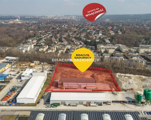 Kraków ul. Zawiła biurowiec z halą