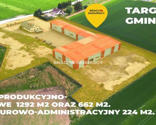 Atrakcyjna hala produkcyjna z suwnicami