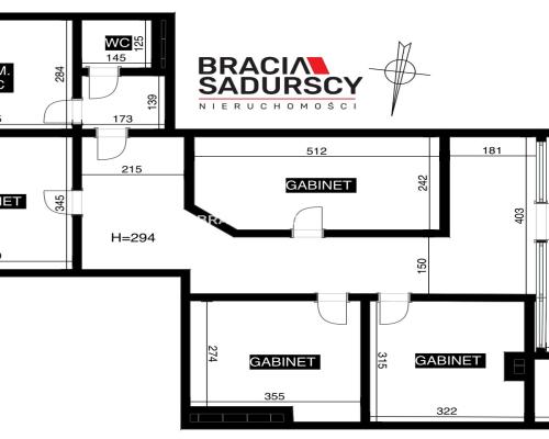 W pełni wyposażony gabinet kosmetyczno-lekarski