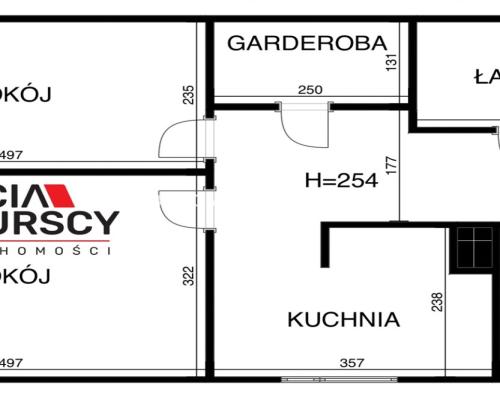 3 po z osobną kuchnią - Rydlówka