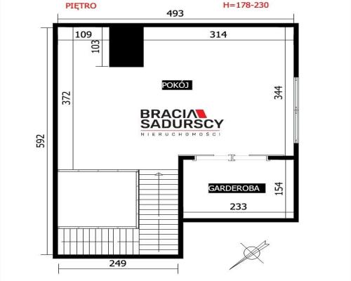 4-pok 81m² | 2-poziomy | do wprowadzenia | Złocień