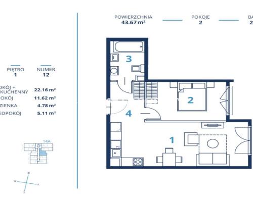 Gotowa inwestycja - metraże od 39 m2, Kraków