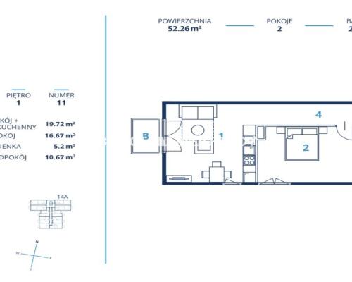 Gotowa inwestycja - metraże od 39 m2, Kraków
